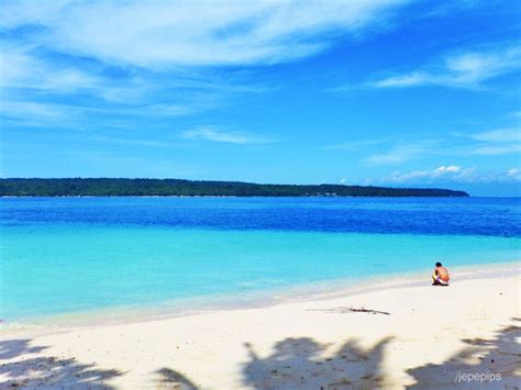 The most beautiful beach within an hour of Davao City .